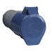 Розетка переносная ССИ-213 2P+PE 16А 200-250В IP44 IEK Розетка переносная ССИ-213 2P+PE 16А 200-250В IP44 IEK