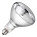 Лампа/ Лампа-термоизлучатель ИКЗ 220-250 E27 R127 цвет.гофр. белая Калашниково