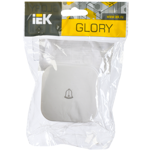 GLORY Выключатель 1-клавишный для открытой установки самовозвратный 10А ВСс20-1-0-ХБ белый IEK GLORY Выключатель 1-клавишный для открытой установки самовозвратный 10А ВСс20-1-0-ХБ белый IEK