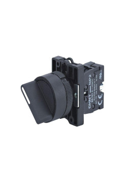 Переключатель NP2-ED21 2 положения фиксацией 1НО IP40 (R) CHINT 574095