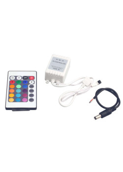 Контроллер RGB ZC-1000RC 12В 3х2А=72Вт (IR) JazzWay 3327385