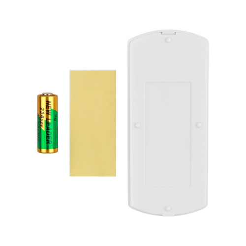 Звонок беспроводной в эл.сеть ЗБС-11/М1-ЭМ (эл.мех, кнопка IP44, AC 230V, многокодовый) TDM