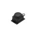 MULTISET Розетка 2К+З открытой установки каучуковая 16 А/250 В IP44 ЧЁРНАЯ