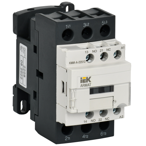 ARMAT Контактор КМИ-А-22512 LC1D 25А 110В/АС3 1NO/1NC IEK