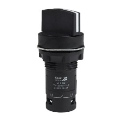 Переключатель 2 положения OptiSignal Compact D22 C7-S-220 черный 2НО XB7ND23