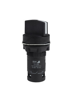 Переключатель 2 положения OptiSignal Compact D22 C7-S-220 черный 2НО XB7ND23