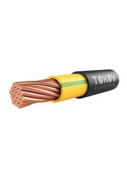 Кабель TOKOV ELECTRIC ВВГнг(А)-LS 1х95 МК (PE) 1кВ Ж/З (м) 000015914