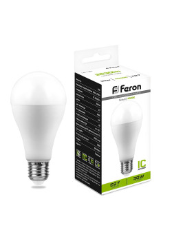Лампа светодиодная Feron LB-130 Шар E27 30W 175-265V 4000K