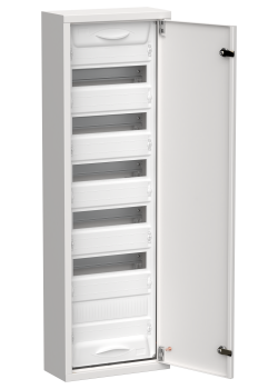 TITAN 5 Корпус металлический ЩРн-72 (1х72) 960х310х140мм IP31 белый (одна дверь) IEK