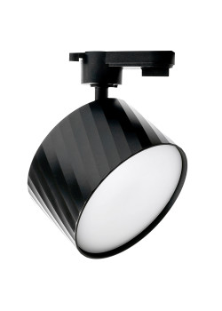 Светильник Feron AL126 трековый однофазный на шинопровод под лампу GX70, черный