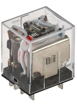 Реле РЭК 77-3(LY3) 10А 230В AC с индикацией IEK RRP10-3-10-220A-LED
