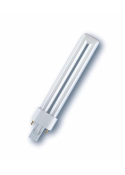 Лампа люминесцентная компактная DULUX S 9Вт/840 G23 OSRAM 4099854123542
