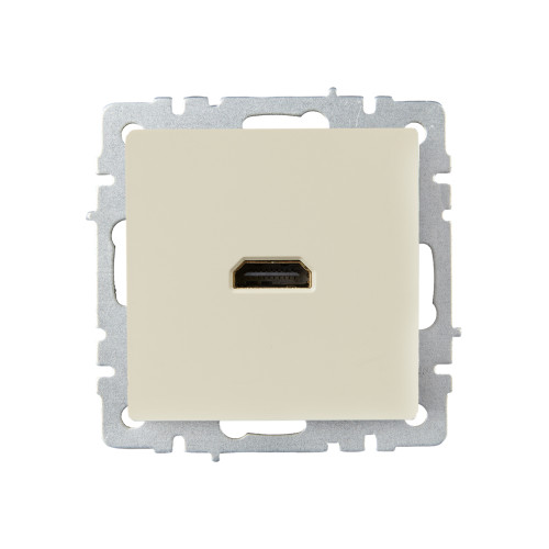 BRITE Розетка HDMI РHDMI-0-БрКр бежевый IEK