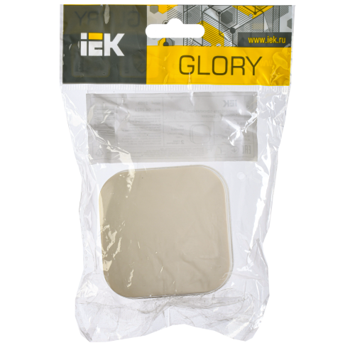 GLORY Выключатель 1-клавишный для открытой установки ВС20-1-0-ХК кремовый IEK GLORY Выключатель 1-клавишный для открытой установки ВС20-1-0-ХК кремовый IEK