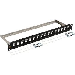 Патч-панель наборная Lanmaster LAN-PPN16OK-STP 19