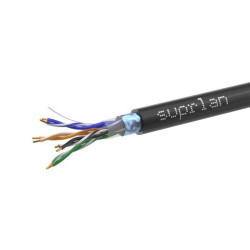 Кабель FTP кат.5E 4х2х0.51 Cu PE Out Premium (м) SUPRLAN 01-1010-4