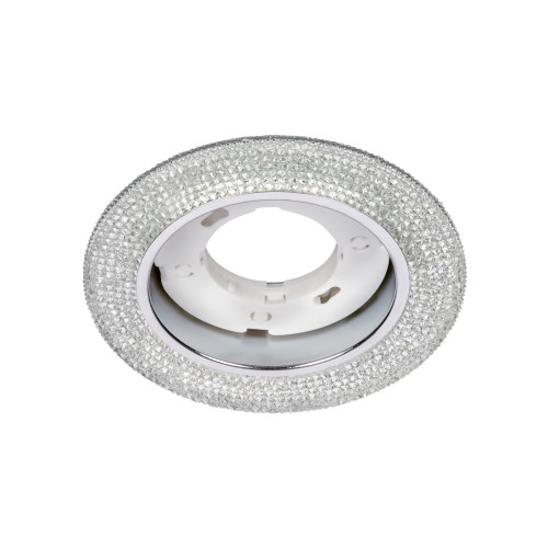 Светильник встраиваемый СВ 03-11 GX53 230В LED подсветка 5 Вт зеркальный/хром TDM Светильник встраиваемый СВ 03-11 GX53 230В LED подсветка 5 Вт зеркальный/хром TDM