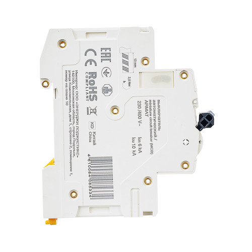 ARMAT Автоматический выключатель M06N 1P C 32А IEK ARMAT Автоматический выключатель M06N 1P C 32А IEK