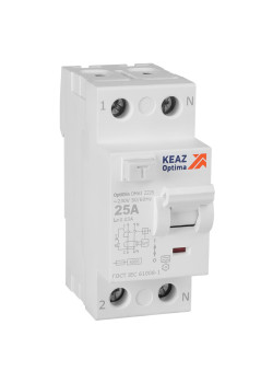 ВДТ без защиты от сверхтоков OptiDin DM63-2225-A-4,5-УХЛ4 (2P, 25, 30mA)
