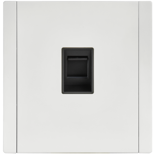 FORTE&PIANO Розетка компьютерная RJ45 кат.5E FP232M металл белый IEK FORTE&PIANO Розетка компьютерная RJ45 кат.5E FP232M металл белый IEK