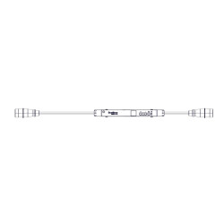 БРП, с мониторингом, серия Uniprom, 0/1U, 400В, 3Ф, 16A, вход IEC309, выход IEC309