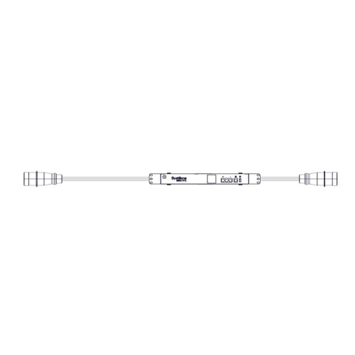 БРП, с мониторингом, серия Uniprom, 0/1U, 400В, 3Ф, 32A, вход IEC309, выход IEC309