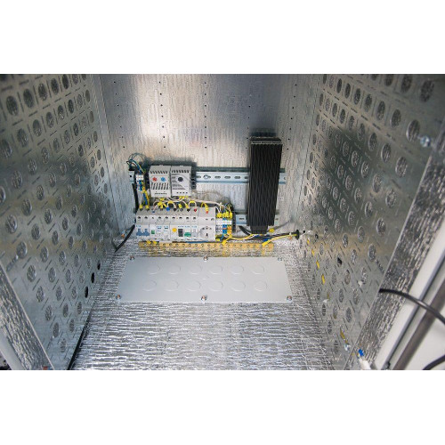 Шкаф коммутационный ЦМО (ШТВ-Н-15.6.5-4ААА-Т1) настенный 15U 600x530мм пер.дв.металл несъемн.бок.пан. 150кг серый 120град. 750мм всепогодный с вентилятором с нагревателем укомплектованный Шкаф коммутационный ЦМО (ШТВ-Н-15.6.5-4ААА-Т1) настенный 15U 600x530мм пер.дв.металл несъемн.бок.пан. 150кг серый 120град. 750мм всепогодный с вентилятором с нагревателем укомплектованный