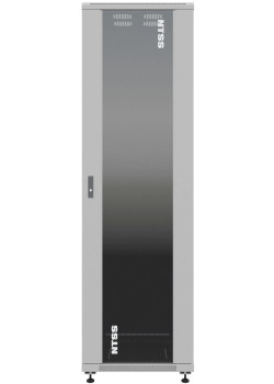 Шкаф серверный NTSS Премиум (NTSS-R32U6080GS) напольный 32U 600x800мм пер.дв.стекл металл 900кг серый 1542мм 71.3кг 1542мм IP20 сталь