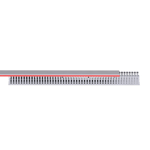 Короб перфорированный, серый RL6 100x40 Короб перфорированный, серый RL6 100x40