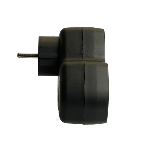 Разветвитель сетевой 3-местный с/з STEKKER ADP16-13-21, 250V,16A, ABS огнеустойчивый пластик, черный Разветвитель сетевой 3-местный с/з STEKKER ADP16-13-21, 250V,16A, ABS огнеустойчивый пластик, черный