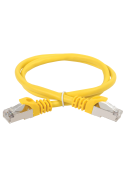 ITK Коммутационный шнур (патч-корд), кат.5Е FTP, 5м, желтый