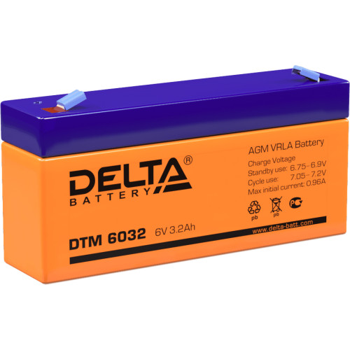 Delta DTM 6032 (6V / 3.2Ah)