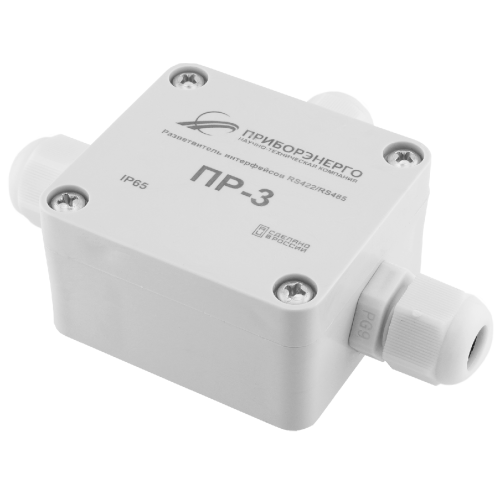 Разветвитель интерфейса RS-422/485 ПР-3 IP65 (Исполнение 1) Разветвитель интерфейса RS-422/485 ПР-3 IP65 (Исполнение 1)