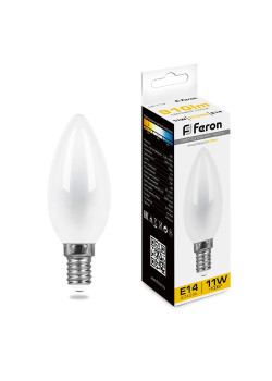 Лампа светодиодная Feron LB-713 Свеча E14 11W 230V 2700K