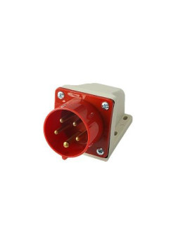 Вилка стационарная для наружной установки PPC 515 3Р+РЕ+N 16А 380В IP44 Pro JazzWay 5072855