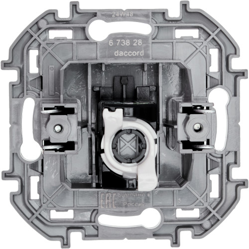 INSPIRIA Розетка компьютерная RJ45 категория 5Е UTP антрацит INSPIRIA Розетка компьютерная RJ45 категория 5Е UTP антрацит