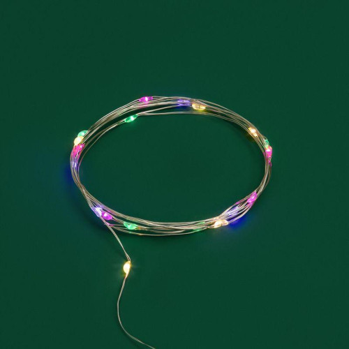 Гирлянда светодиодная Роса 2м 20 LED мультиколор IP20 2хАА (в комплект не входят) Neon-Night 302-059 Гирлянда светодиодная Роса 2м 20 LED мультиколор IP20 2хАА (в комплект не входят) Neon-Night 302-059