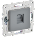 SKANDY Розетка компьютерная RJ45 кат.6 SK-K02Gr серый IEK SKANDY Розетка компьютерная RJ45 кат.6 SK-K02Gr серый IEK
