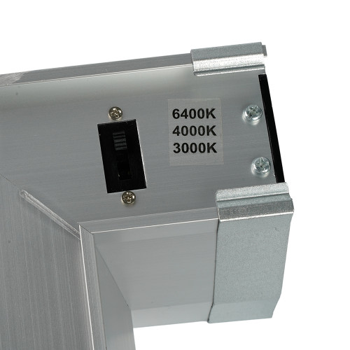 Светильник коннектор Feron AL4036T 5W 550Lm 3000К-4000К-6400K, T-образный, с ручным переключением режимов, серебро, 160*115*70мм возмож. соедин. в линию, серия RetailRay