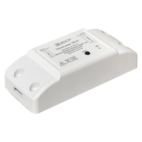 Умное реле 10А Wi-FI EKF Connect Умное реле 10А Wi-FI EKF Connect