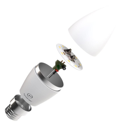 Лампа светодиодная RS LED C37 E27 6W 220-240V 2700К 6Вт свеча 600лм Ra 90 15010545060 Лампа светодиодная RS LED C37 E27 6W 220-240V 2700К 6Вт свеча 600лм Ra 90 15010545060