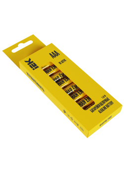 Батарейка щелочная Alkaline LR03/AAA (10шт/бокс) IEK