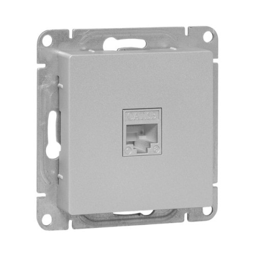 Механизм роз., RJ45 (cat6), алюм. Эпика EKF