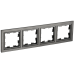 BRITE Рамка 4-местная РУ-4-БрТБ темная бронза IEK BRITE Рамка 4-местная РУ-4-БрТБ темная бронза IEK