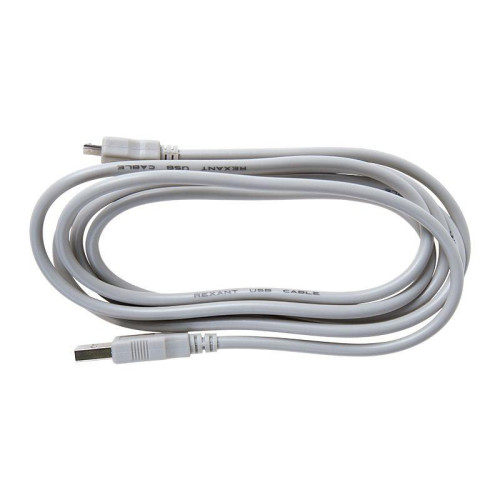 Шнур USB 2.0 (USB А-USB A) 1.8м бел. REXANT 18-1114 Шнур USB 2.0 (USB А-USB A) 1.8м бел. REXANT 18-1114