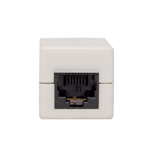 Адаптер проходной TERACOM Cat.5E неэкран. RJ45-RJ45 белый Адаптер проходной TERACOM Cat.5E неэкран. RJ45-RJ45 белый