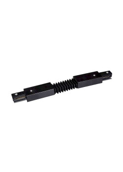 Коннектор гибкий F-образный PTR CF-BL накладной/подвесной шинопровод черн. Pro JazzWay 5014732