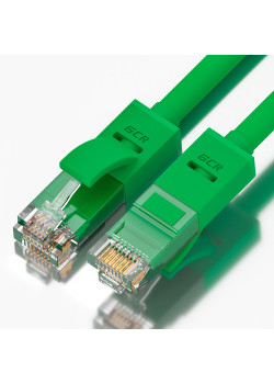 Greenconnect RJ45(m) - RJ45(m) Cat. 5e U/UTP PVC 2м зелёный