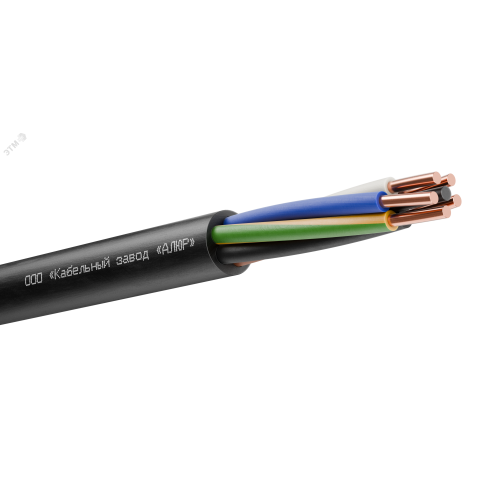 Кабель силовой ВВГнг(А)-LS 5х1.5 (N, PE)-0.660 однопроволочный