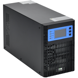 ITK ELECTRA OT ИБП однофазный онлайн 2кВА/2кВт LCD дисплей 48VDC 4хС13 с АКБ 4х9AH USB EPO RS232 SNMP слот Tower